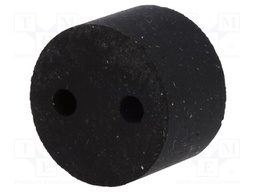 Insert for gland; with metric thread; Size: M16; IP54; Holes no: 2