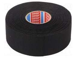 Fabric tape; PET wool; W: 38mm; L: 25m; black