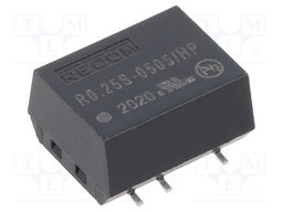Converter: DC/DC; 0.25W; Uin: 4.5÷5.5V; Uout: 5VDC; Iout: 50mA; SMD
