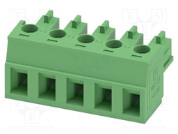 PCB connector, nominal cross section: 1.5 mm?, color: green,