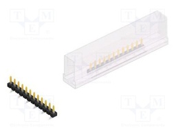Connector: pin strips; pin header; male; PIN: 12; 2.54mm; SMT; 1x12