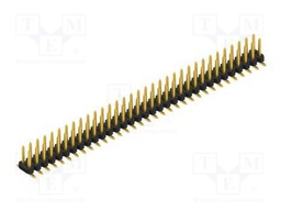 Connector: pin strips; pin header; male; PIN: 66; 2mm; SMT; 2x33