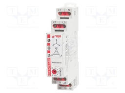 Voltage monitoring relay; for DIN rail mounting; RPN-2V; DPDT