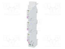 Surge arrester; Type 2+3; for DIN rail mounting