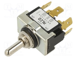 Switch: toggle; Pos: 3; DP3T; 20A/250VAC; 20A/30VDC; Illumin: none