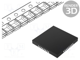 IC: interface; receiver,line driver; RS232; 500kbps; VQFN32