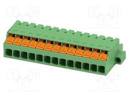 PCB connector, nominal cross section: 2.5 mm2, color: green,