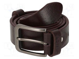 Trousers belt; brown; L: 1200mm; W: 38mm