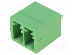 Pluggable terminal block; 3.81mm; ways: 2; straight; socket; male