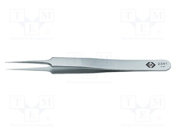 Tweezers; 110mm; for precision works; Blades: narrowed