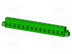 Connector: pluggable terminal block; plug; female; straight; 12A