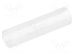 Spacer sleeve; LED; Øout: 4mm; ØLED: 3mm; L: 15mm; natural; UL94V-2