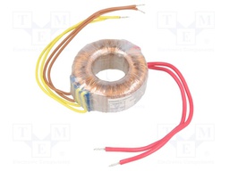 Transformer: toroidal; 10VA; 230VAC; 12V; 12V; 0.42A; 0.42A; 0.3kg