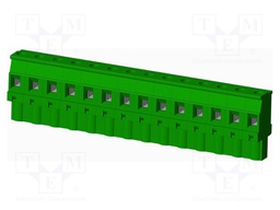 Connector: pluggable terminal block; plug; female; angled 90°