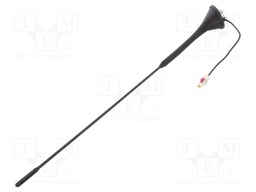 Antenna; car top; 0.4m; AM,FM; 0.15m; Rod inclination: constant