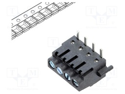 Connector: PCB terminal block; TZ; 10A; 300V; terminal; PIN: 4