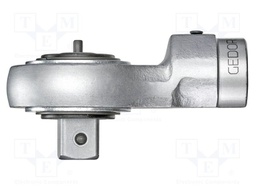 Wrench tip; rattle,socket spanner; square; 3/4"; 22mm; 850Nm