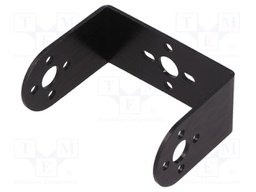 Bracket; Application: standard type servo; black; Mat: aluminium
