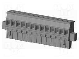 Connector: pluggable terminal block; plug; female; angled 90°