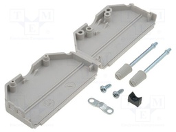 Enclosure: for D-Sub connectors; D-Sub 37pin,D-Sub HD 62pin