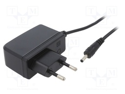 Power supply: switched-mode; 110÷240VAC; 5VDC