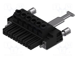Pluggable terminal block