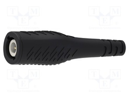 Test lead; 3A; BNC plug,both sides; Len: 1m; black; Z: 50Ω