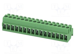 PCB connector, nominal cross section: 1.5 mm?, color: green,
