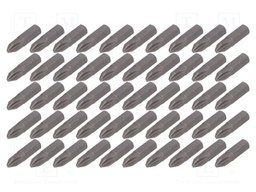 Screwdriver bit; Phillips; PH2; Overall len: 25mm; 50pcs.