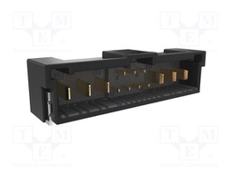 Connector: wire-board; male; 50V; PIN: 7; angled; soldering; tinned