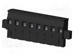 Connector: pluggable terminal block; plug; female; angled 90°