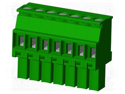 Connector: pluggable terminal block; plug; female; angled 90°