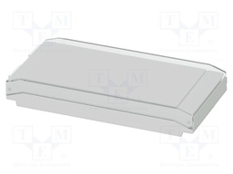 Upper housing; grey; ICS50; X: 50.1mm; Y: 101mm; Z: 14.35mm