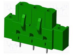 Connector: pluggable terminal block; socket; female; straight