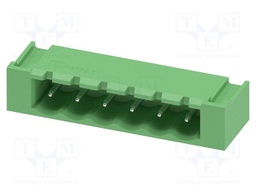 PCB headers, nominal cross section: 2.5 mm?, color: green, n