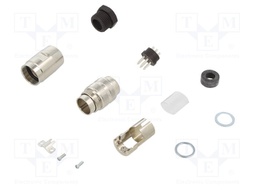 Connector: M16; plug; male; soldering; for cable; PIN: 7; 7A; 300V