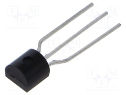 Thyristor; 600V; 0.5A; 0.8A; 50mA; Package: Ammo Pack; THT; TO92