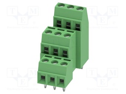 PCB terminal block, nominal current: 8 A, rated voltage (III