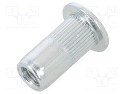 Rivet nuts; steel; Panel cutout diam: 5mm; 20pcs; Thread: M3