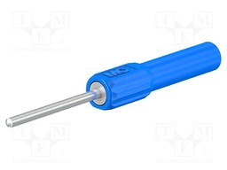Probe tip; 19A; blue; Tip diameter: 2mm; Socket size: 4mm