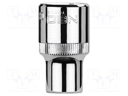 Socket; 6-angles,socket spanner; HEX 10mm; 1/2"