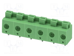 PCB terminal block, nominal current: 16 A, rated voltage (II