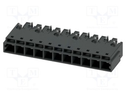 PCB headers, nominal cross section: 4 mm2, color: black, nom