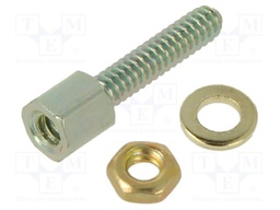 Spacer: screwed spacer sleeve