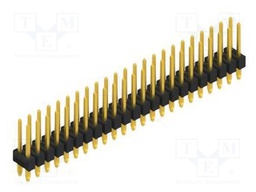 Connector: pin strips; pin header; male; PIN: 46; 2.54mm; THT; 2x23