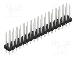 Connector: pin strips; pin header; male; PIN: 36; 2.54mm; THT; 2x18