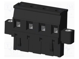 Connector: pluggable terminal block; plug; female; angled 90°