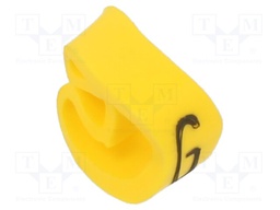 Markers for cables and wires; Label symbol: G; 4÷10mm; PVC; PA