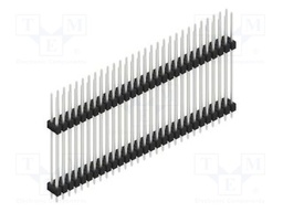 Connector: pin strips; pin header; male; PIN: 58; 2.54mm; THT; 2x29