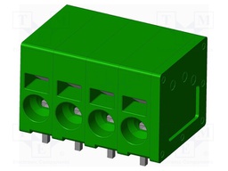 Connector: PCB terminal block; terminal; Plating: tinned; on PCBs